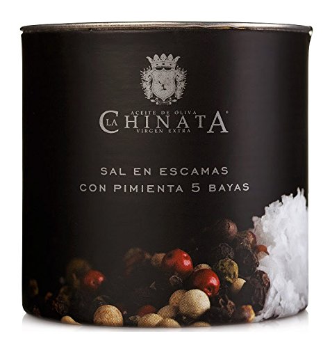 Flocken Meersalz „5 Pfeffer Beere“ - La Chinata (165 g) von La Chinata