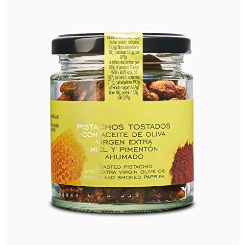 Geröstete Pistazien mit Honig und geräuchertem Paprika - La Chinata (110 g) von La Chinata