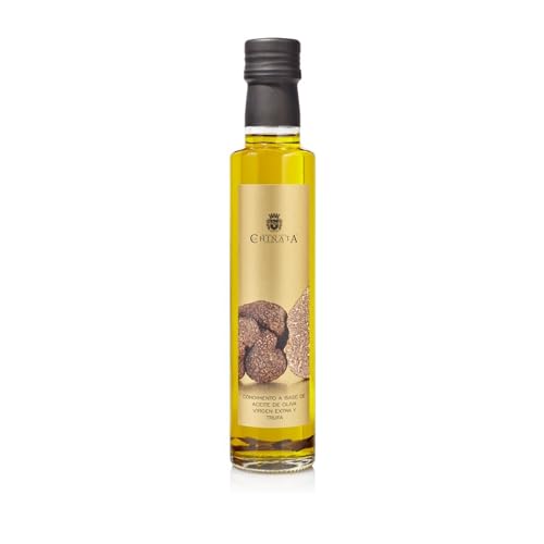 Gewürz auf Basis von extra nativem Olivenöl und Trüffelglasflasche 250 ml Marke La Chinata Gewürz auf Basis von extra nativem Olivenöl und Trüffelglasflasche 250 ml Marke La Chinata von La Chinata