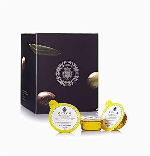 LA CHINATA - Spanisches Natives Olivenöl Extra Einzeldosis-Packung (10 ml) von La Chinata
