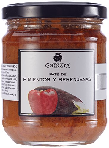 La Chinata Paté de Pimientos y Berenjenas - mild-würzige Pastete von Paprika und Auberginen mit Olivenöl, 2er Pack (2 x 180 g) von La Chinata