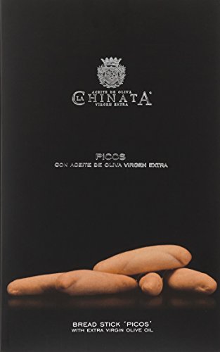 La Chinata Picos con Aceite de Oliva Virgen Extra - spanische Salzgebäckspitzen mit nativem Olivenöl, 3er Pack (3 x 125 g) von La Chinata