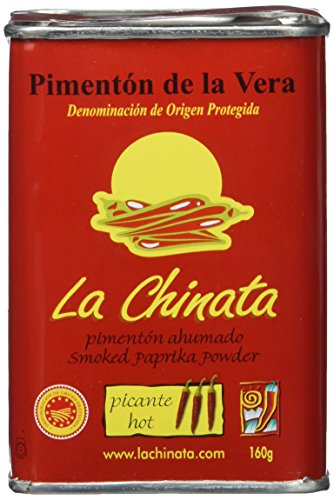 La Chinata Pimentón de la Vera Picante geräuchertes Paprikapulver, 1er Pack (1 x 160 g) von La Chinata