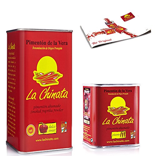 Paprikapulver Geräuchert La Chinata - 1 Süß 750g & 1 Scharf 70g von LA CHINATA