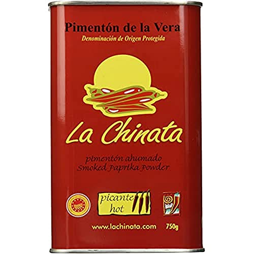 Paprikapulver - Pimenton de la Vera D.O.P, geräuchert, scharf, la Chinata, 750g von La Chinata
