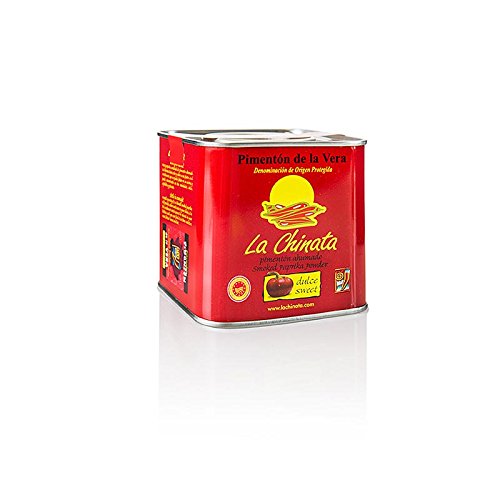 Paprikapulver - Pimenton de la Vera D.O.P., geräuchert, süß, la Chinata, 160g. von La Chinata