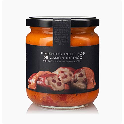 Piquillo-Paprika gefüllt mit iberischem Schinken (300 g) - La Chinata von La Chinata