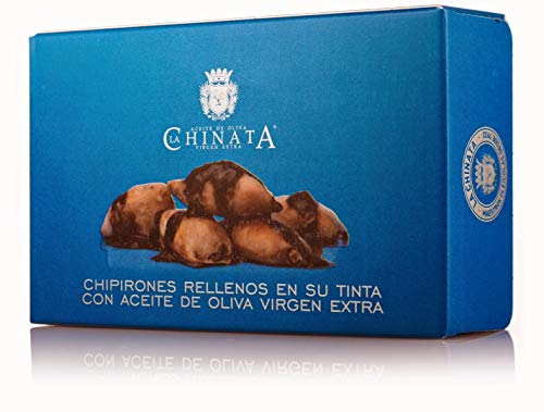 Gefüllte Baby-Tintenfische in eigener Tinte (115 g) - La Chinata von La Chinata