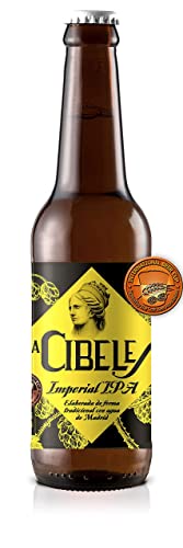 Bier La Cibeles IMPERIAL IPA - Flasche mit 33 cl von Cervezas La Cibeles