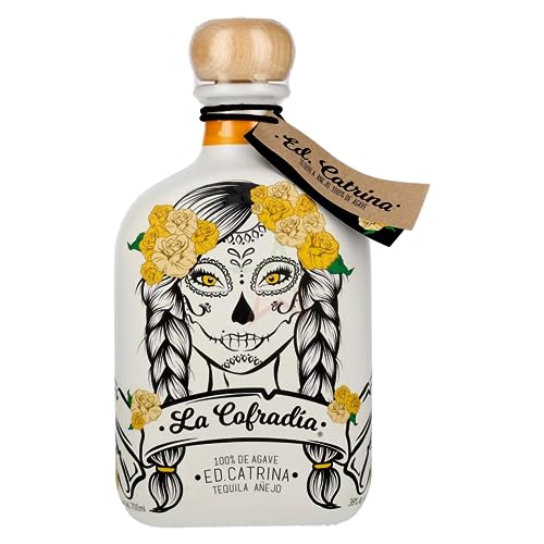 La Cofradia ED. CATRINA Tequila Añejo 1 de Agave 38,00% 0,70 Liter von La Cofradia