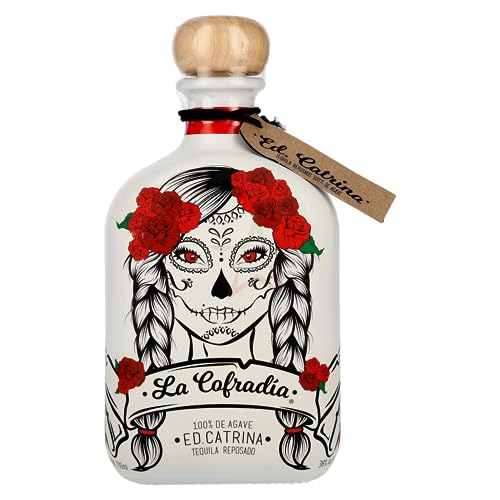 La Cofradia ED. CATRINA Tequila Reposado 1 de Agave 38,00% 0,70 Liter von La Cofradia
