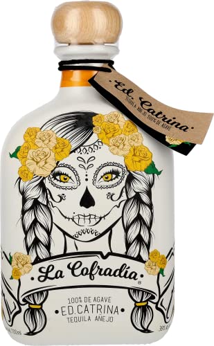 La Cofradia ED. CATRINA Tequila Añejo 100% de Agave 38% Vol. 0,7l von La Cofradia