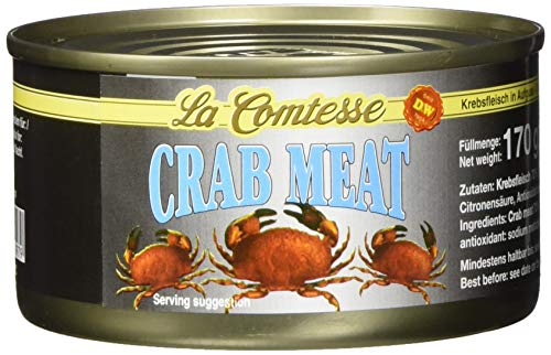 La Comtesse Crabmeat - Krebsfleisch, 4er Pack (4 x 170 g) von La Comtesse