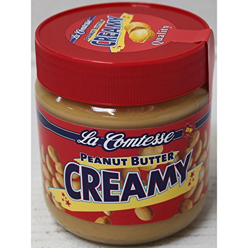 La Comtesse Peanut Butter Creamy Cremige Erdnussbutter (350g Glas) von BFYSYO