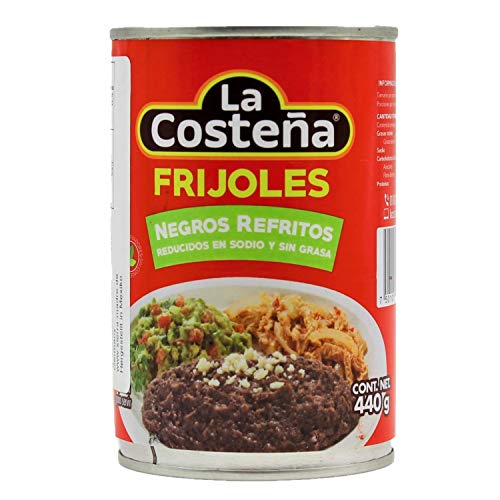 La Costeña Frijoles Negros Refritos schwarzes Bohnenmus 440g La Costeña Frijoles Negros Refritos schwarzes Bohnenmus 440g von La Costeña