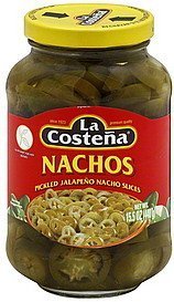 La Costena Jalapeno Nacho-Scheiben, gebeizt, 450 ml, 2 Stück von La Costena