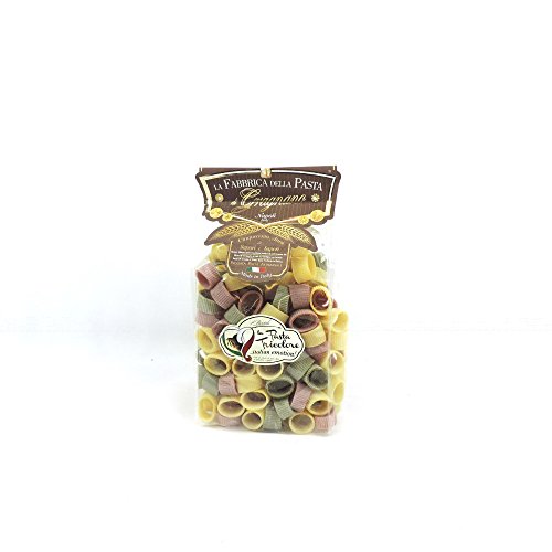 La Fabbrica Della Pasta - Calamarata Rigata Tricolore - 500g La Fabbrica Della Pasta - Calamarata Rigata Tricolore - 500g von La Fabbrica della Pasta di Gragnano