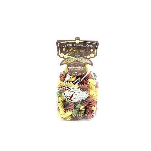 La Fabbrica Della Pasta - Fusilloni Tricolore - 500g La Fabbrica Della Pasta - Fusilloni Tricolore - 500g von La Fabbrica della Pasta di Gragnano