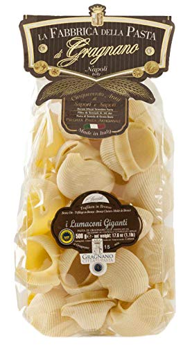 La Fabbrica Della Pasta - Lumaconi Gigante - 500g von La Fabbrica Delle Pasta