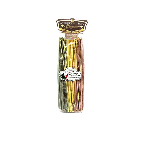La Fabbrica Della Pasta - Spaghetti Tricolore - 500g von LA FABBRICA DELLA PASTA