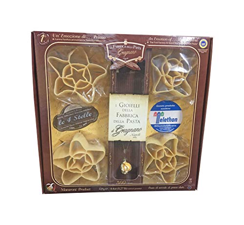 4 Sterne (4 Stück von 50 gr.) - Pasta di Gragnano IGP von La Fabbrica della Pasta di Gragnano