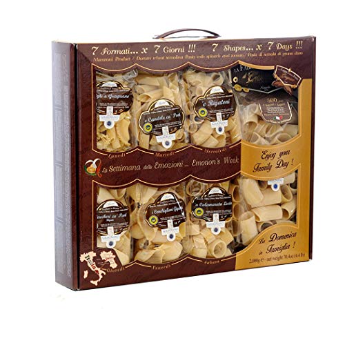 7 Formate...x 7 Tage - Gragnano Pasta PGI 2kg von LA FABBRICA DELLA PASTA