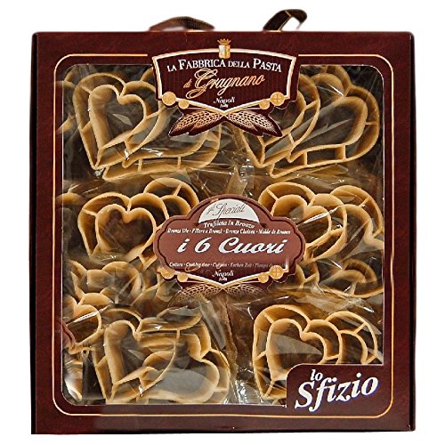 Die 6-Herzen (4 Stück 50 gr.) - Box 12 Stück von La Fabbrica della Pasta di Gragnano
