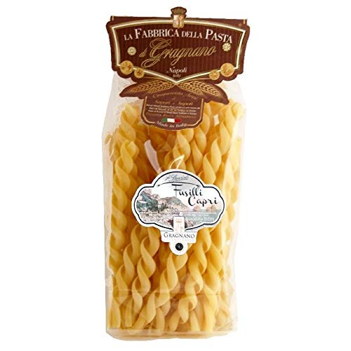 Fusilli CAPRI von Hand verarbeitet Gr. 500 - Box 12 Stück von La Fabbrica della Pasta di Gragnano