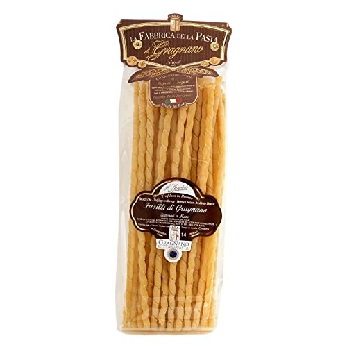 Fusilli Gragnano "handmade" 500 Gr - Box 12 Stück - Pasta di Gragnano IGP von La Fabbrica della Pasta di Gragnano