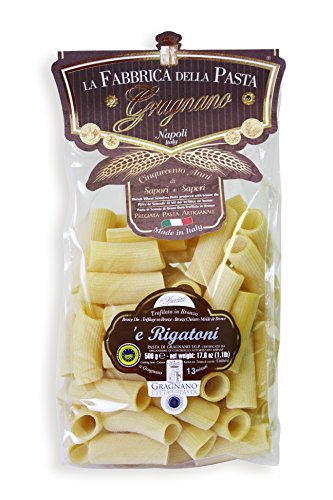 GRAGNANO 500g Rigatoni 500 g von La Fabbrica della Pasta di Gragnano