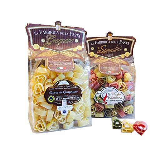 Herz von Gragnano 500 Gr. - Box 12 Stück von La Fabbrica della Pasta di Gragnano