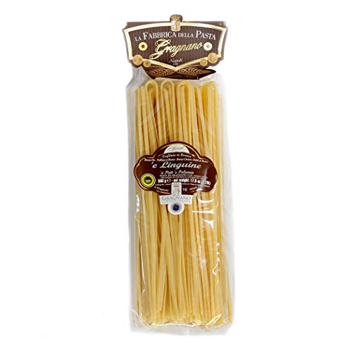 Linguine 'a piett e palumm 500 Gr. - Box 16 Stück - Pasta di Gragnano IGP von La Fabbrica della Pasta di Gragnano