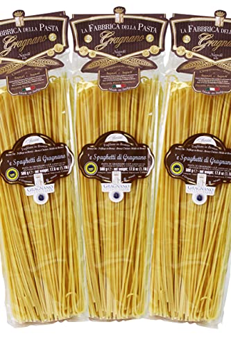 Original italienische Pasta Spaghetti di Gragnano IGP Angebot 3X500g von La Fabbrica della Pasta di Gragnano