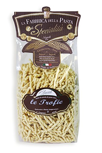 Original italienische Pasta trafilati al bronzo Le Trofie di Gragnano IGP 500g von La Fabbrica della Pasta di Gragnano