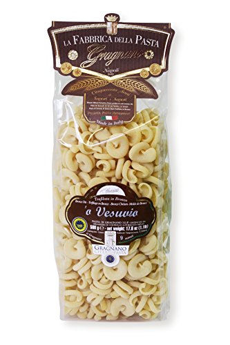 Original italienische Pasta trafilati al bronzo Vesuvio di Gragnano IGP 500g Original italienische Pasta trafilati al bronzo Vesuvio di Gragnano IGP 500g von La Fabbrica della Pasta di Gragnano