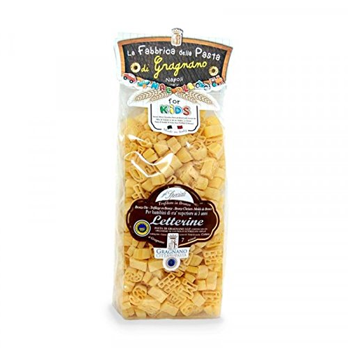 Pasta Kids - Letterine - Gragnano 500 Gr. - Box 16 Stück - Pasta di Gragnano IGP von La Fabbrica della Pasta di Gragnano