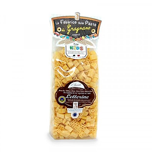 Pasta Kids - Letterine - Gragnano 500 Gr. - Pasta di Gragnano IGP Pasta Kids - Letterine - Gragnano 500 Gr. - Pasta di Gragnano IGP von La Fabbrica della Pasta di Gragnano