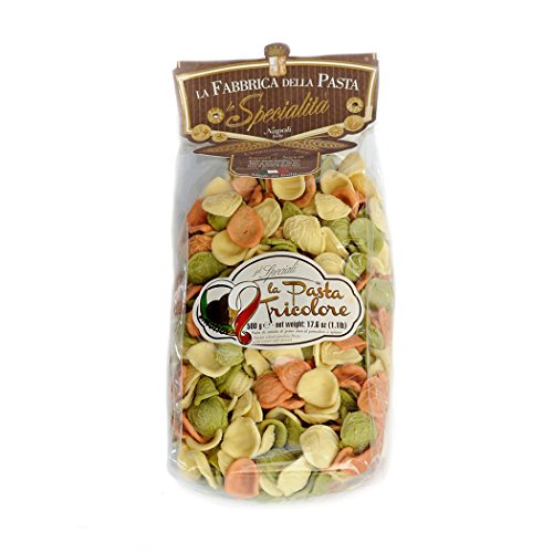 Pasta Tricolor Orecchiette 500gr von La Fabbrica della Pasta di Gragnano