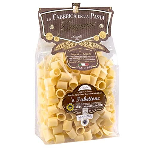 Tubettone Gr. 500 - Box 12 Stück von La Fabbrica della Pasta di Gragnano