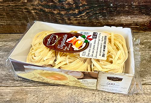 Tagliatelle Eiernudel La Fabbrica della Pasta Gragnano Eier Bandnudel aus Gragnano 250gr von LA FABBRICA DELLA PASTA