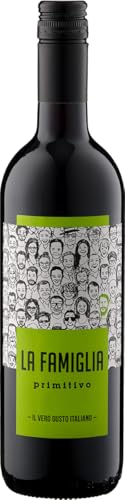 La Famiglia La Famiglia Primitivo Puglia IGT Halbtrocken (1 x 750 ml) von La Famiglia