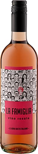 La Famiglia La Famiglia Vino Rosato Negroamaro Halbtrocken (1 x 750 ml) von La Famiglia