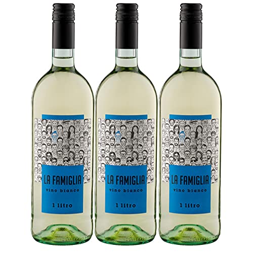 La Famiglia Vino Bianco Chardonnay Halbtrocken Weißwein Wein Italien (3 Flaschen) von La Famiglia