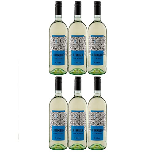 La Famiglia Vino Bianco Chardonnay Halbtrocken Weißwein Wein Italien (6 Flaschen) von La Famiglia