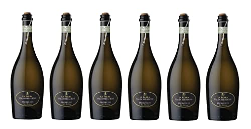 6x 0,75l - La Farra - Prosecco Frizzante - Valdobbiadene D.O.C.G. - Veneto - Italien - Perlwein trocken von La Farra