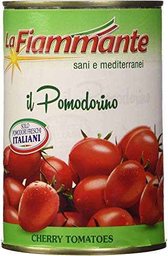 24x La fiammante Pomodorini ciliegini Kirschtomaten Tomaten sauce 400g von La Fiammante