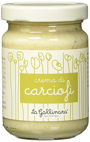 La Gallinara Crema di carciofi, Artischockencreme, 1er pack (1 x 130 gm) von La Gallinara
