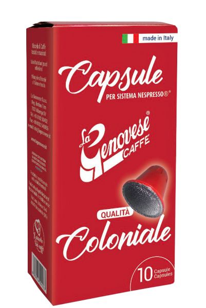 La Genovese Coloniale Nespresso®*-kompatible Kapseln von La Genovese