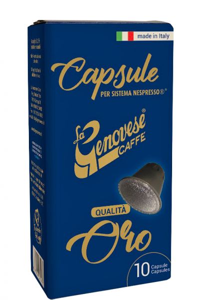 La Genovese Oro Nespresso®*-kompatible Kapseln von La Genovese
