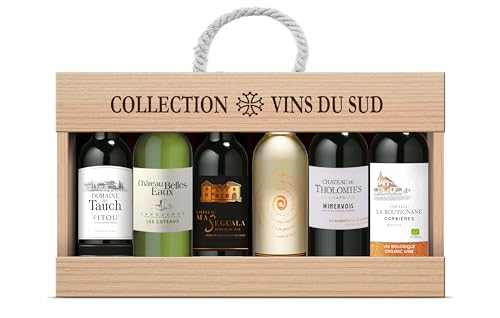 Collection Südfrankreich - Wein Geschenk Set Rotwein und Weißwein aus Südfrankreich (6 x 0.375 l) von La Grande Vinothèque